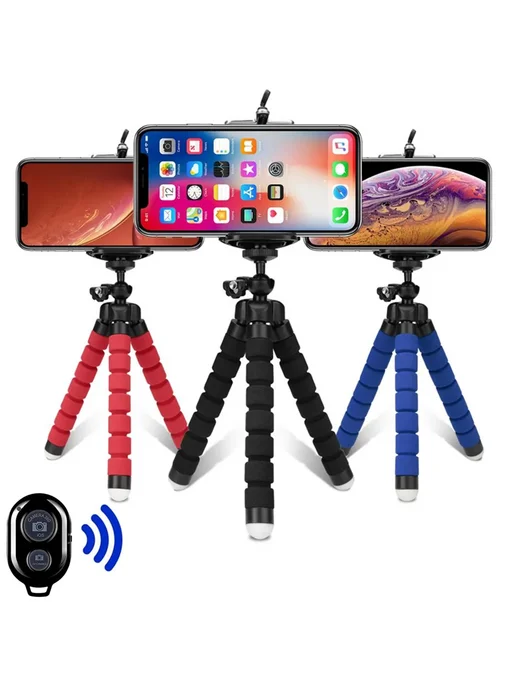 VeFly Гибкий штатив для смартфона Red Tripod, красный, фото 2