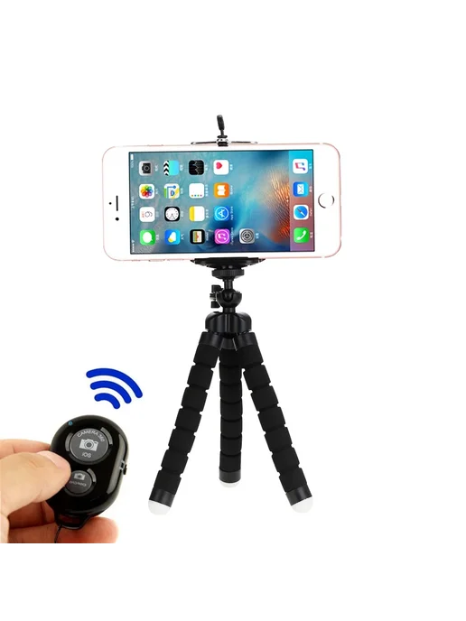 VeFly Гибкий штатив для смартфона Red Tripod, красный, фото 4