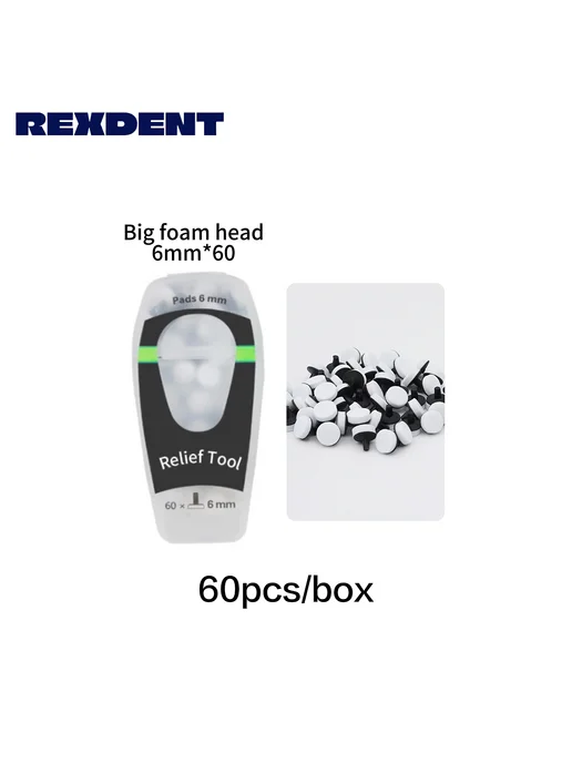 REXDENT Набор для отбеливания зубов 6 мм, 60 шт + ручка, Bla, 60 шт, фото 3