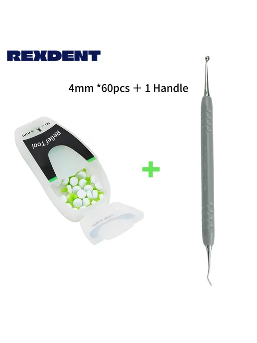 REXDENT Набор для отбеливания зубов 4 мм * 60 шт + 1 ручка, 60 шт