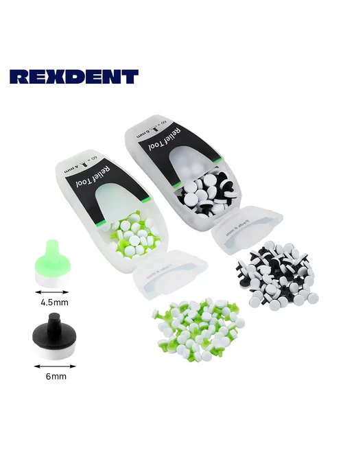 REXDENT Набор для отбеливания зубов 4 мм * 60 шт + 1 ручка, 60 шт, фото 5