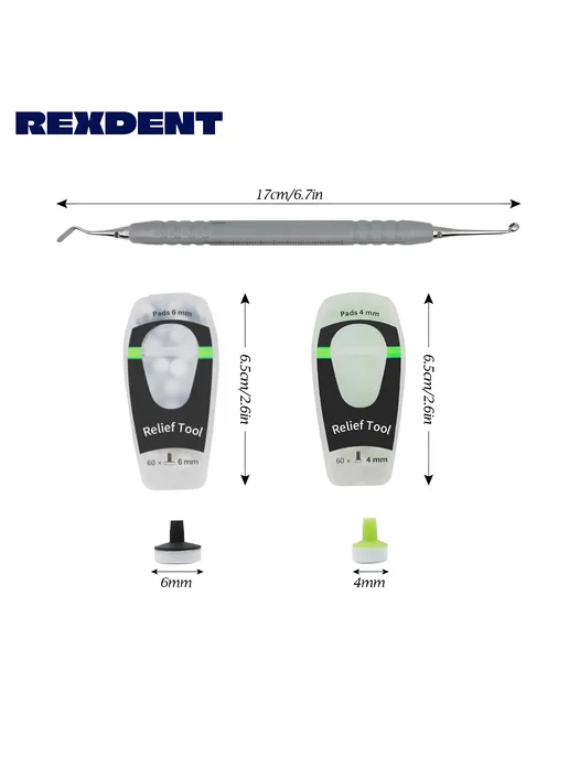 REXDENT Набор для отбеливания зубов 4 мм * 60 шт + 1 ручка, 60 шт, фото 6