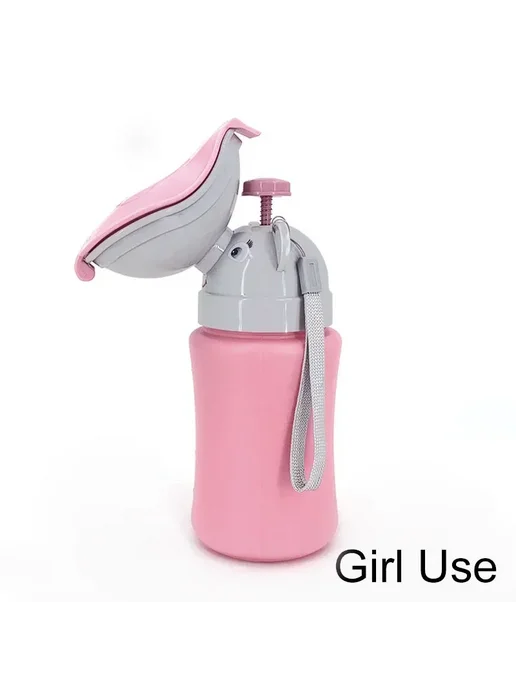 Нет бренда Портативный детский горшок Pink Girl, розовый
