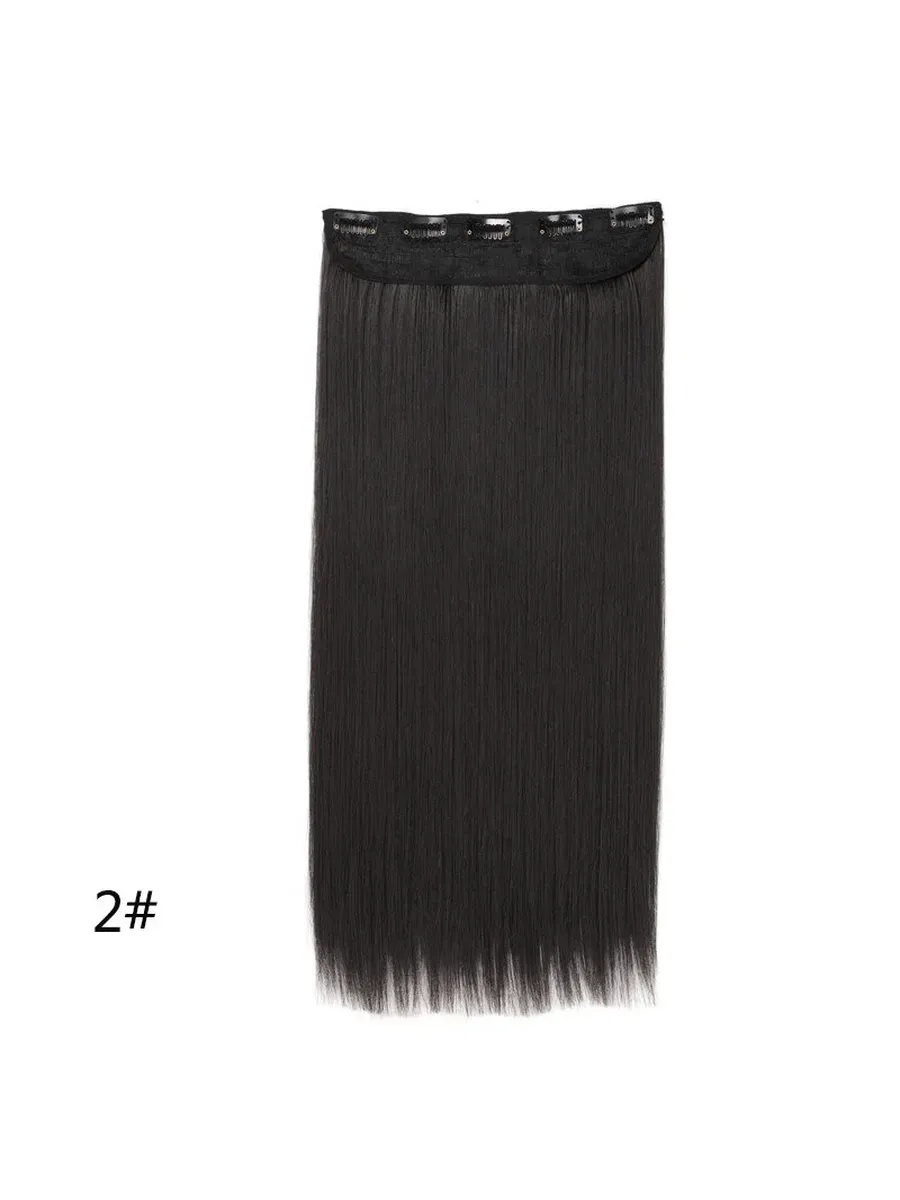 Прямые волосы-наращивания H&STAR, Natural Black, 24 дюйма