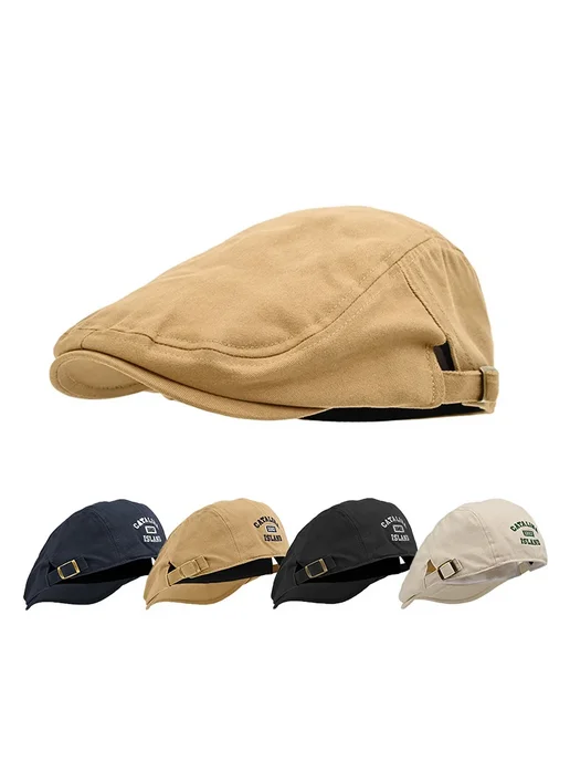 yuliacc Хлопковый берет хаки Beige, бежевый, фото 2