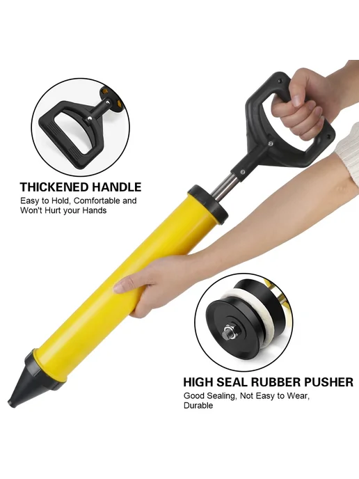 Пистолет для герметика Black+Decker, черный, фото 5