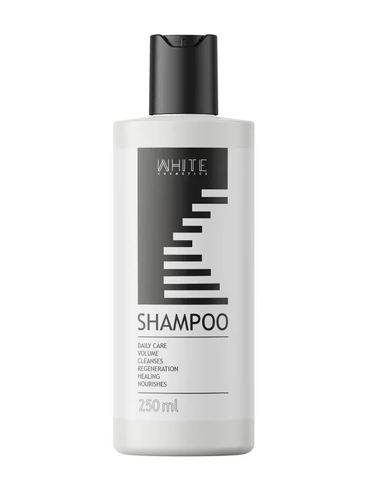 WHITE COSMETICS Шампунь для волос муж 250 мл, 250 мл