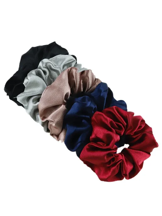 wendolce Атласные резинки для волос PJ148-G-5PCS, вариант