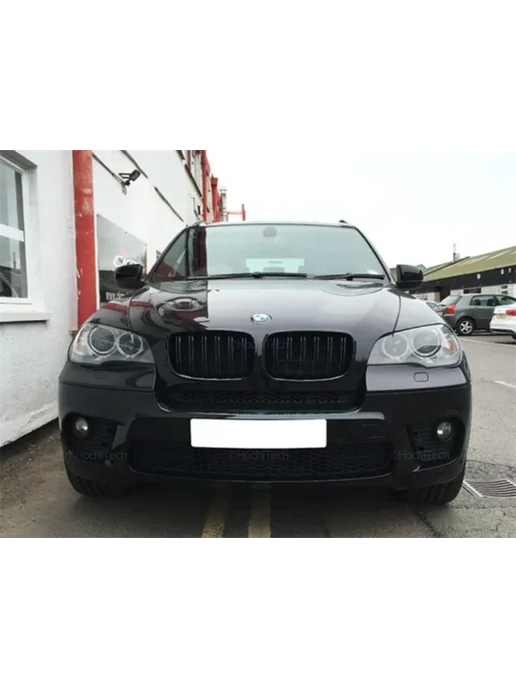 STPLRGECP Решетка радиатора BMW X5 E70 X6 E71 E72, черная глянцевая, 70x6, фото 7
