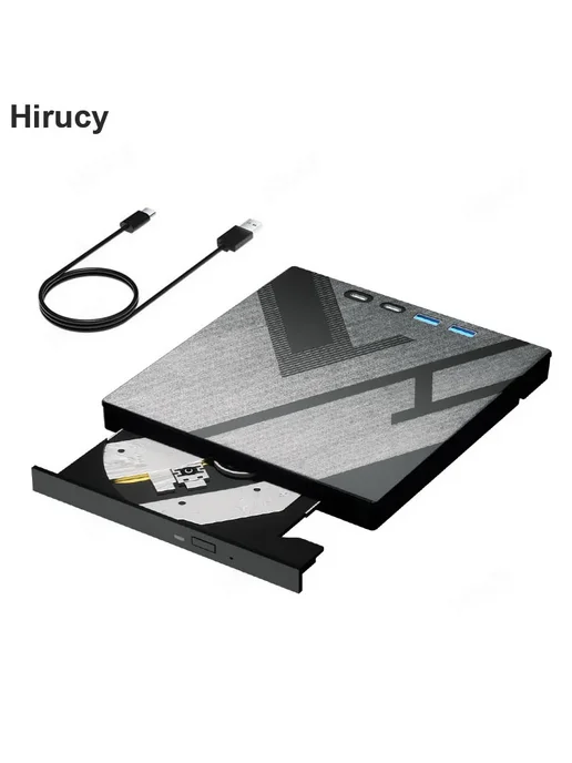 Hirucy Портативный внешний оптический привод D-BDKL-F10 USB 3.0 Ty, вариант