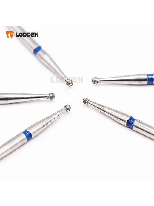 Lodden Алмазные боры стоматологические SI-45 FG 10 шт, 10 шт, фото 6