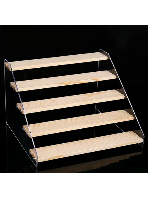 Нет бренда Многоярусная полка-витрина из акрила 7 Tier, вариант, фото 2