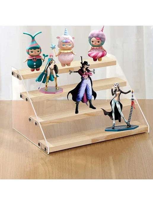 Нет бренда Многоярусная полка-витрина из акрила 7 Tier, вариант, фото 5