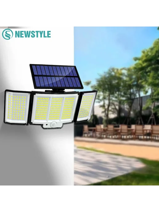 newstyle Солнечная LED лампа 328LED-Integrated для сада, вариант, фото 2