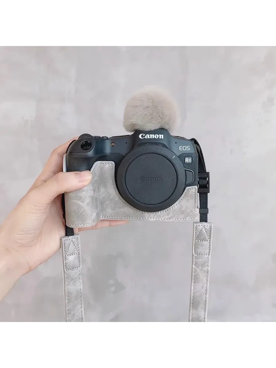 Защитный чехол NiYi для Canon R8/Rp, Gray, Only Base