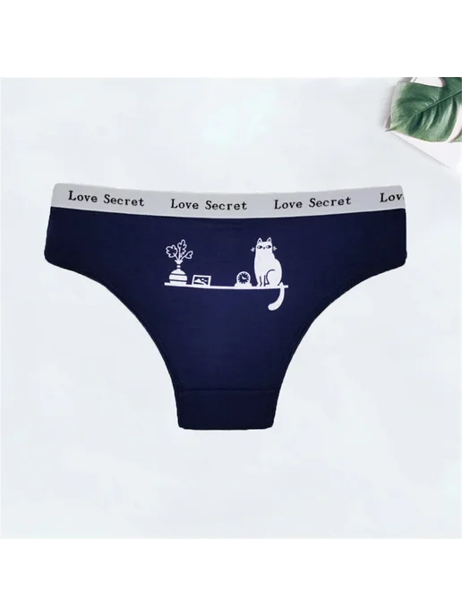 Женские спандекс трусы с заниженной талией, вариант, фото 4