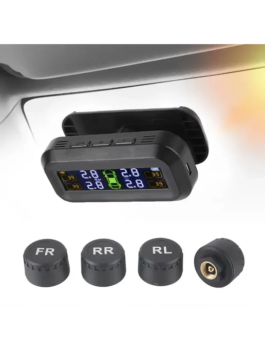 LEEPEE TPMS с солнечной батареей, датчики C External, вариант, фото 2