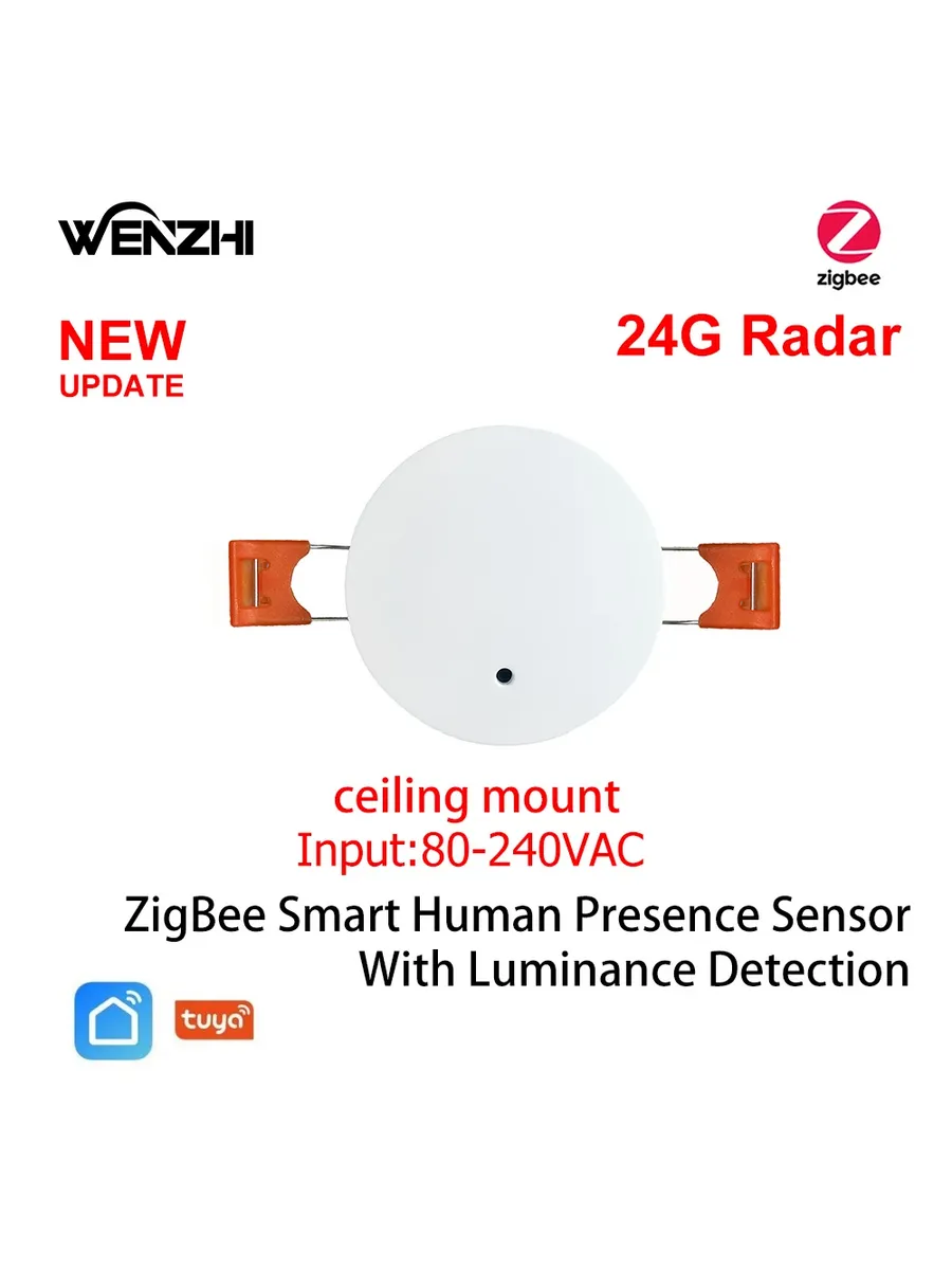 Датчик присутствия ZigBee 24G Ceiling WZ-M100