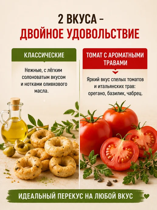 КДВ Таралини Нина Фарина 2 шт по 180 гр, 2 шт, 180 г, фото 2
