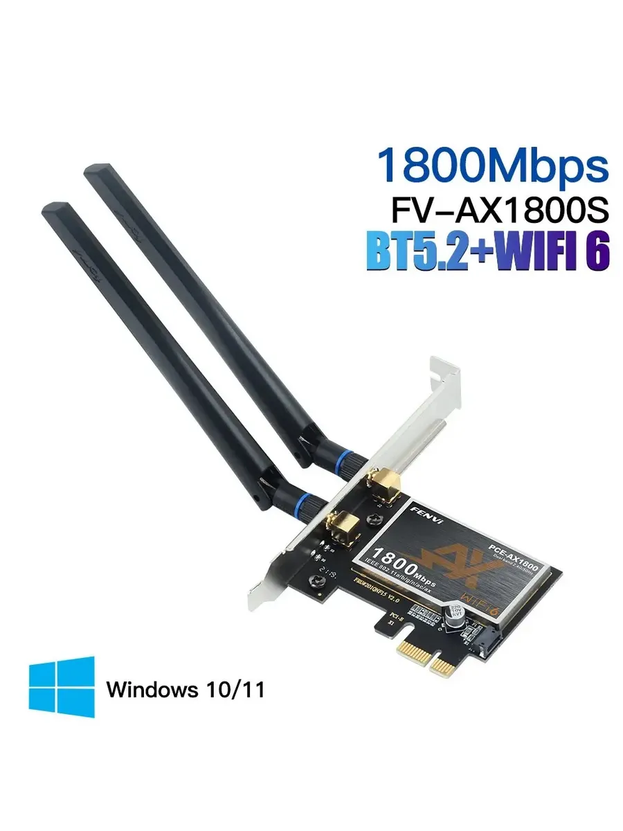 FENVI WiFi 6 PCIe адаптер