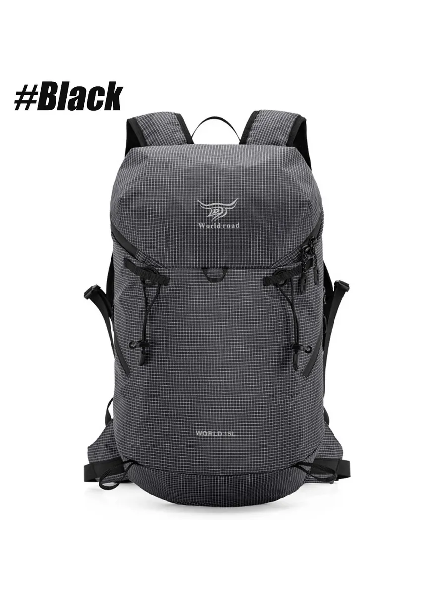 Черный походный рюкзак Worldroad 20L