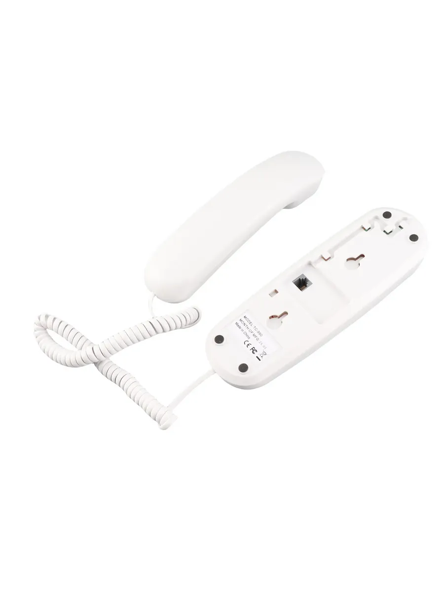 Проводной стационарный телефон VBESTLIFE Corded Phone белый