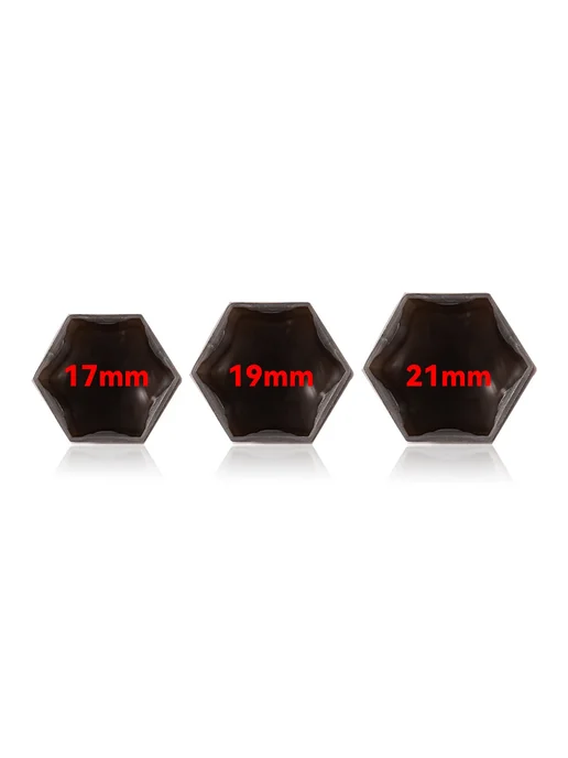 runmade Колпачки на колесные гайки Chrome, 20 шт, 19 мм, 20 шт, фото 3
