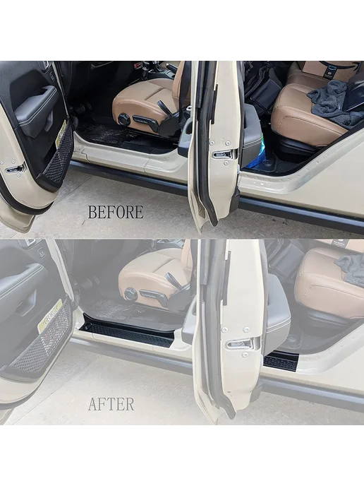 YOCTM Защитная Декоративная Накладка На Порог Для Jeep Wrangler JL, вариант, фото 3