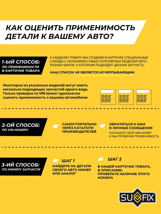 SUFIX ШРУС наружный TOYOTA Auris(E150) Corolla(E150, вариант, фото 4