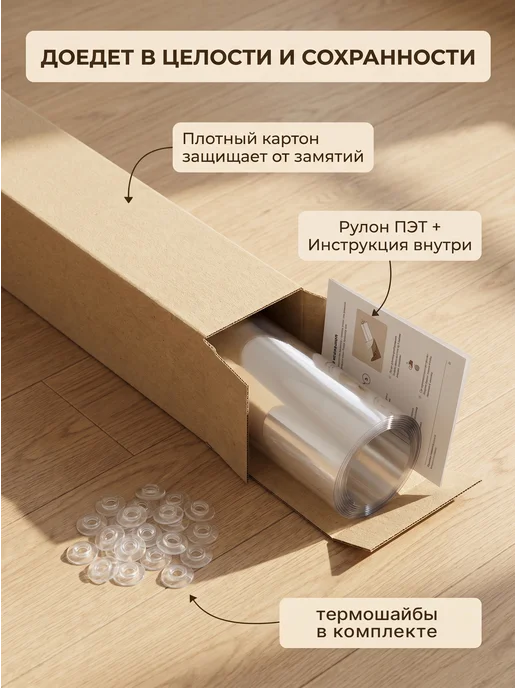 SheRRy miXx ПЭТ лист монолитный в рулоне 1,1х12м, 12 м, фото 7