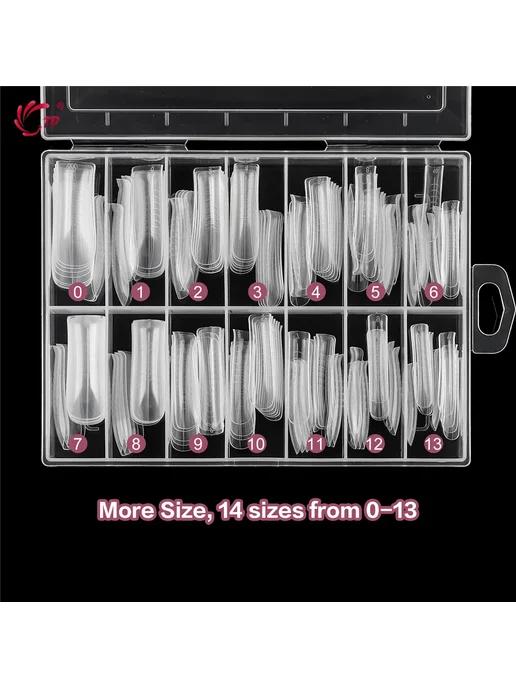Нет бренда Формы для ногтей TP, F-140pcs-box, вариант, фото 5