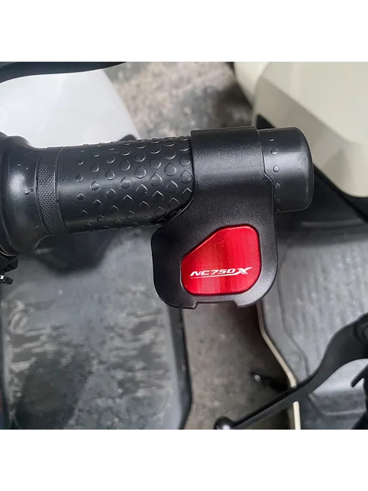 Зажим дроссельной заслонки Honda NC750X Red, красный, фото 3