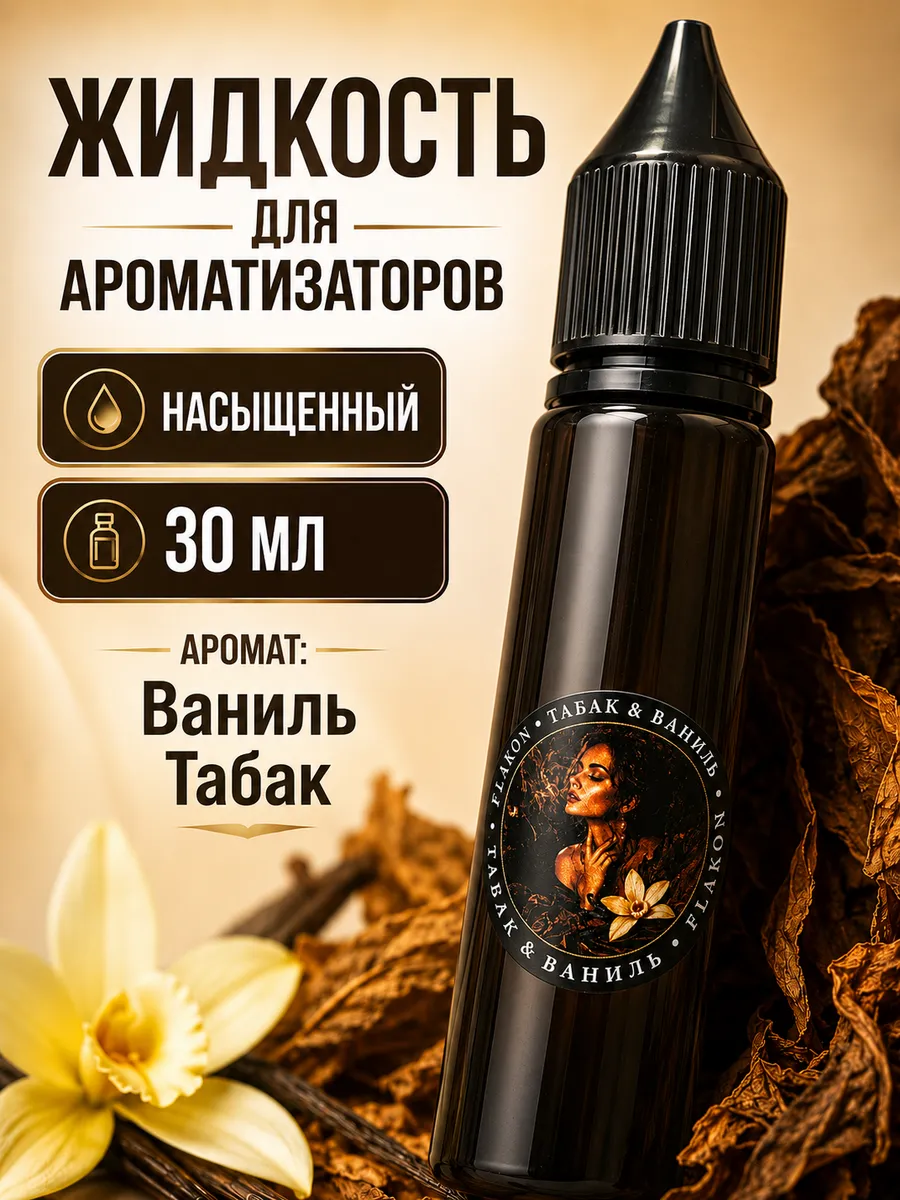 Жидкость для ароматизатора, заправка автопарфюма 30 мл