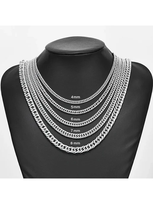 Нет бренда Ожерелье HIYEE 4mm Thickness 20 inches or 51cm, вариант, фото 5