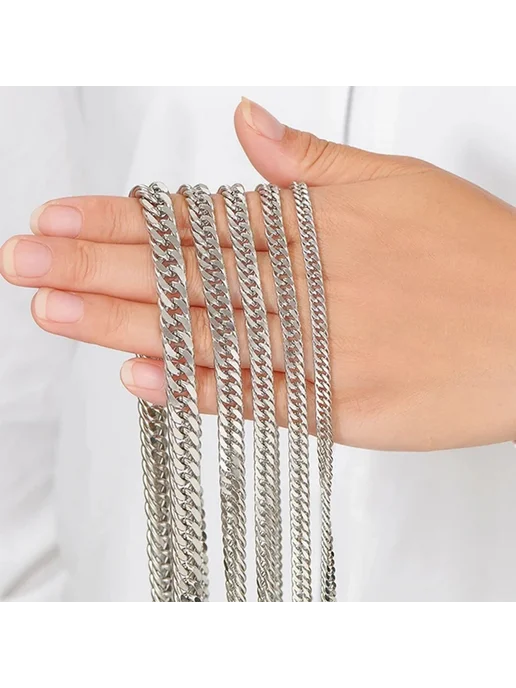 Нет бренда Ожерелье HIYEE 4mm Thickness 20 inches or 51cm, вариант, фото 6
