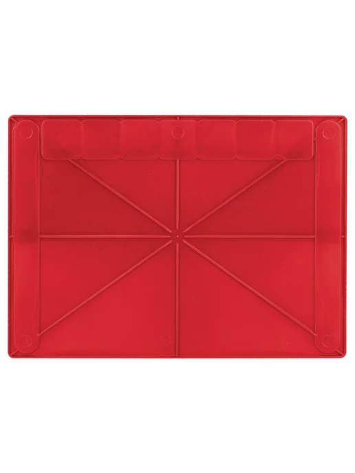 BRAUBERG KIDS 2 шт. Доска для лепки А4, 280х200 мм, красная, 7 отделений, 280x200 мм, 2 шт, фото 5