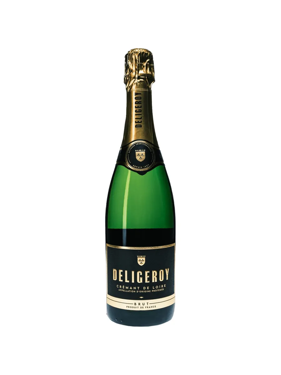 Вино игристое Deligeroy Cremant белое брют 0,75 л