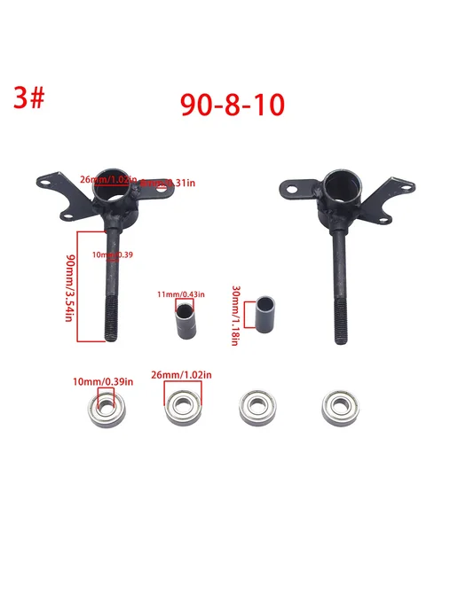 Рулевой кулак для картинга, 100-10-12, Product No. 2 pair, вариант, фото 3