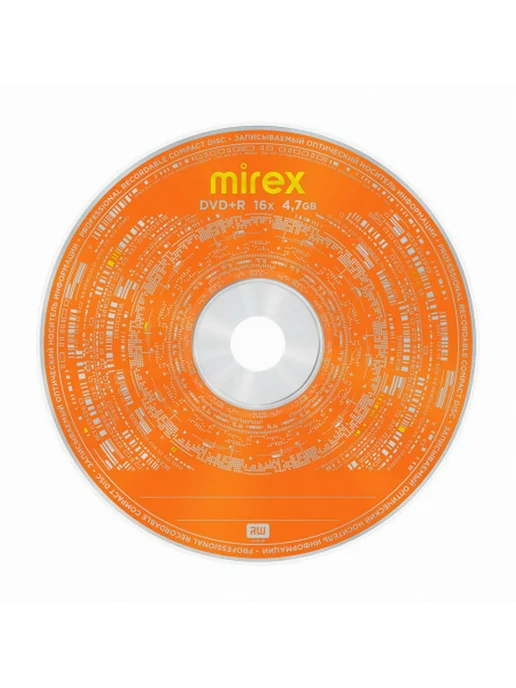 Mirex 2 шт. Диск DVD+R, 4,7 ГБ, 16x, Slim Case, 1 штука, 2 шт, 4,7 ГБ, фото 3