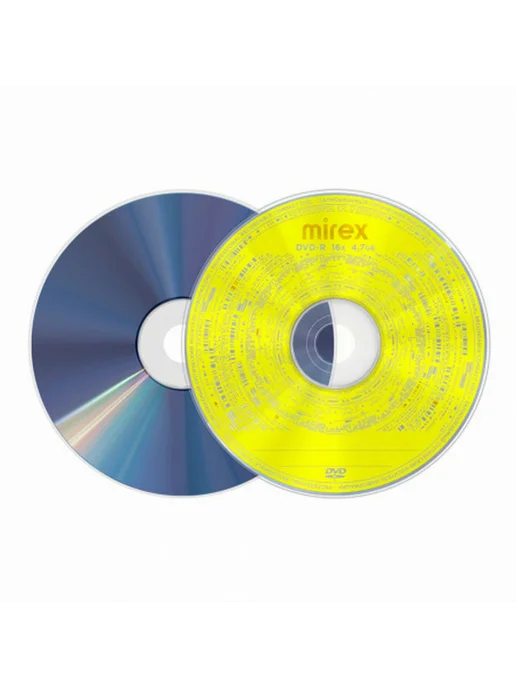 Mirex Диск DVD-R, 4,7 ГБ, 16x, Slim Case, 1 штука, 4,7 ГБ, фото 5