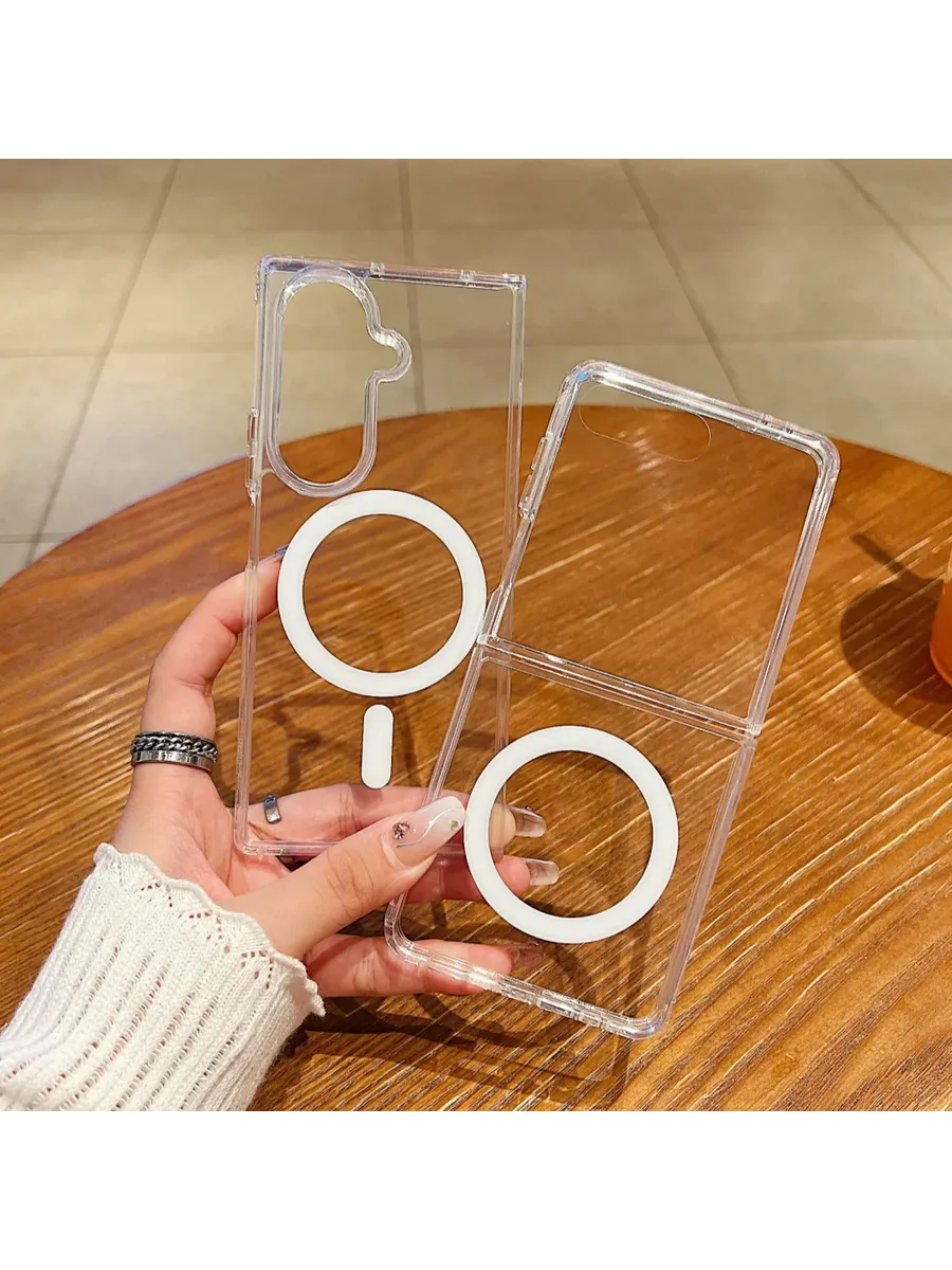 Прозрачный Магнитный Чехол Для Серии Samsung Galaxy Z Fold/F