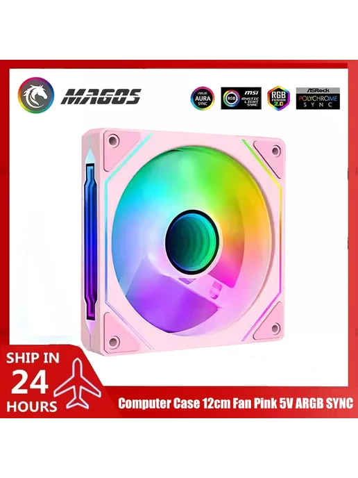 Flying Elephant Вентилятор LJ4-Pro- A-RGB Reverse Blade, вариант, фото 2
