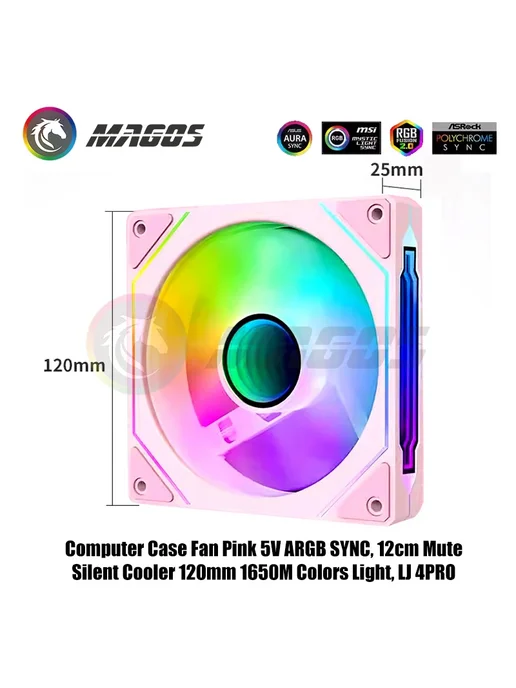 Flying Elephant Вентилятор LJ4-Pro- A-RGB Reverse Blade, вариант, фото 3