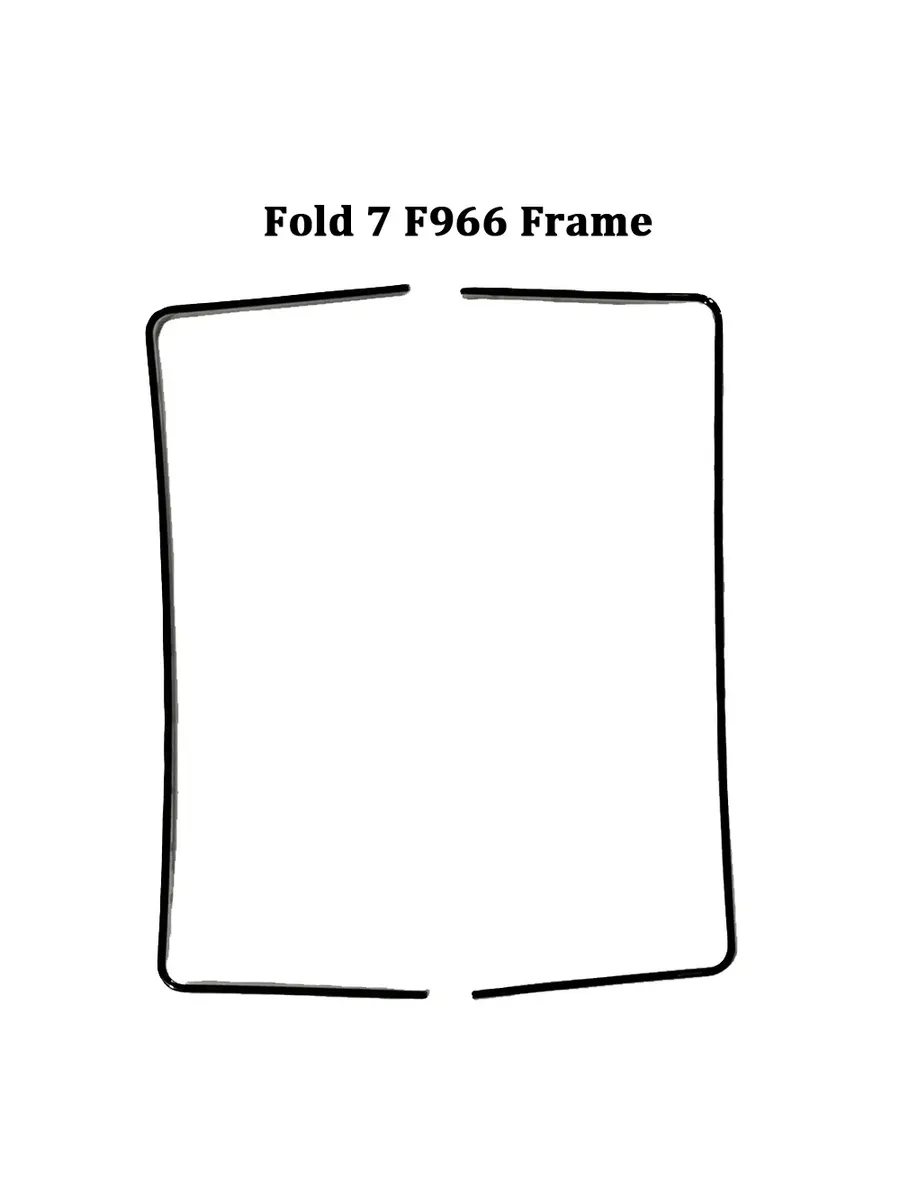 Замена рамки со средней рамкой Novecel для Samsung Galaxy Z