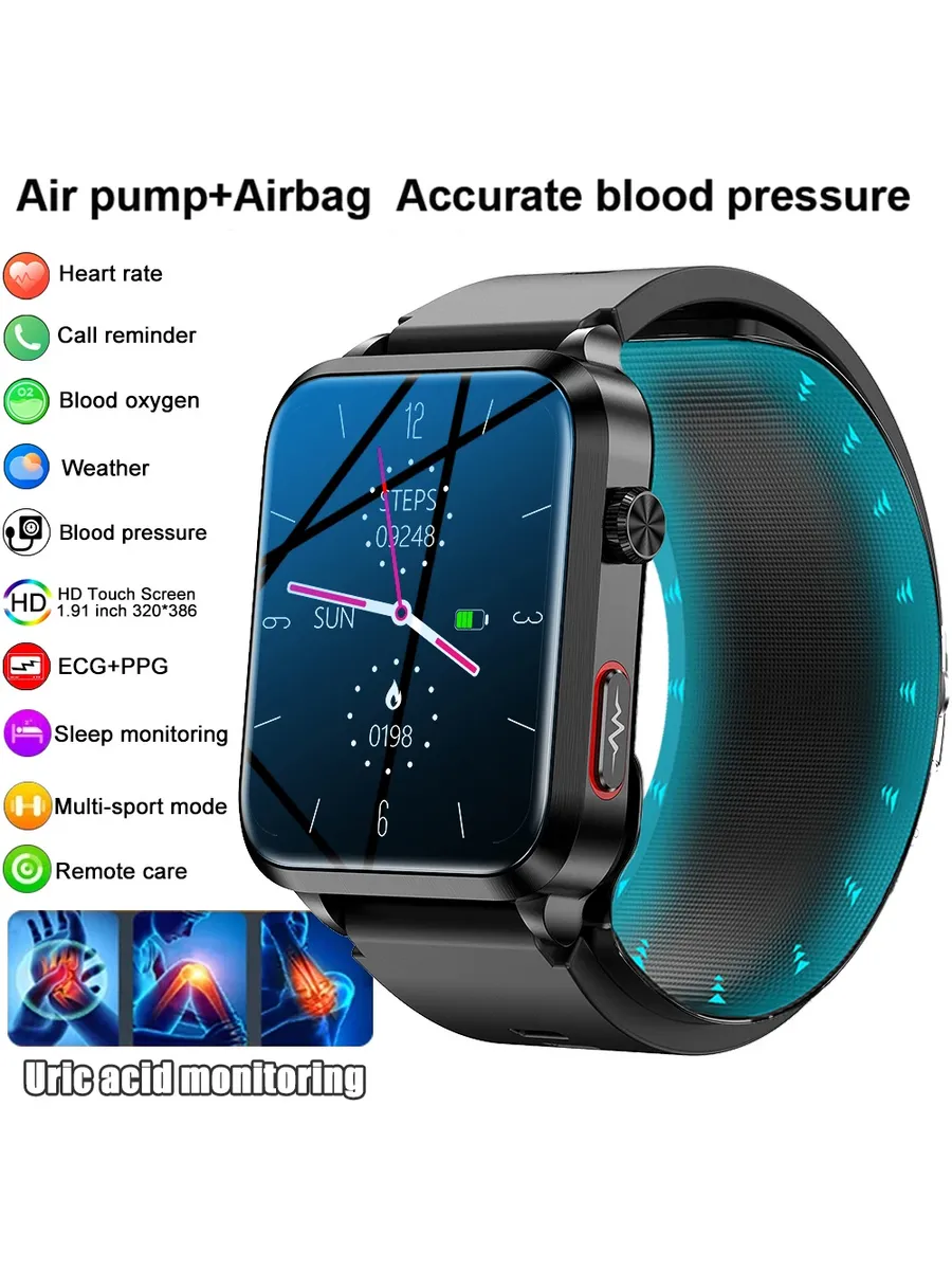 RNABAU Huawei Smart Watch 2026 Черный, Black