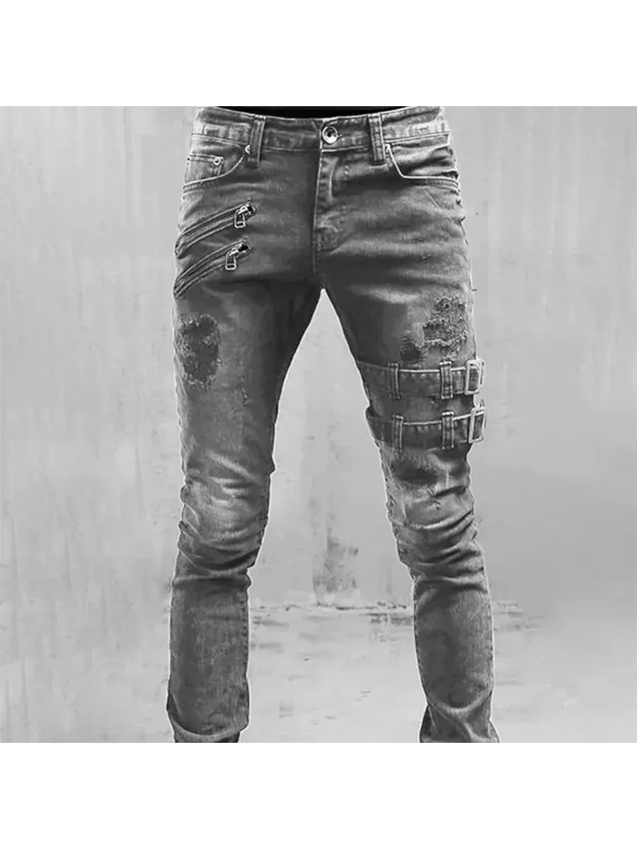 Мужские джинсы King Billion slim fit светлые
