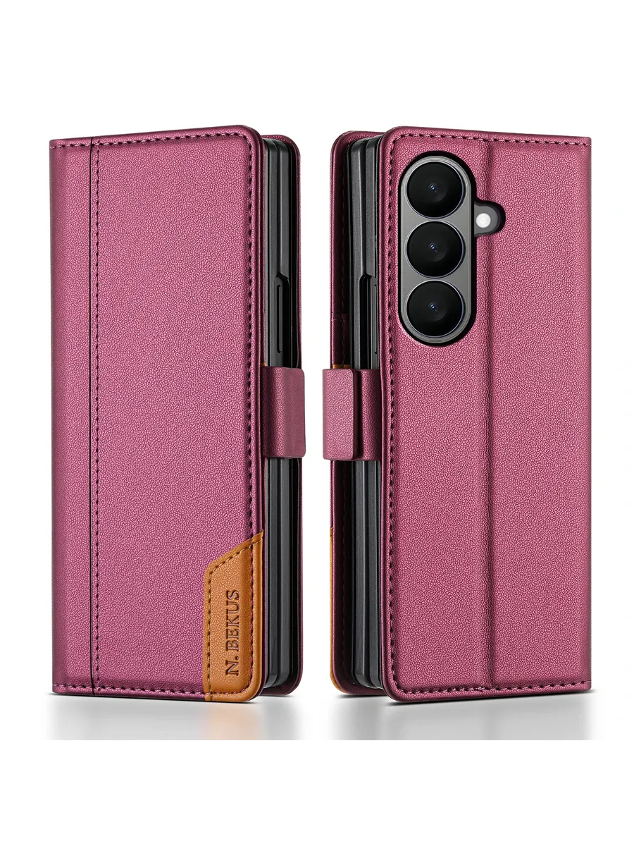 Роскошный Кожаный Чехол Для Samsung Galaxy Z Fold Series 7 6