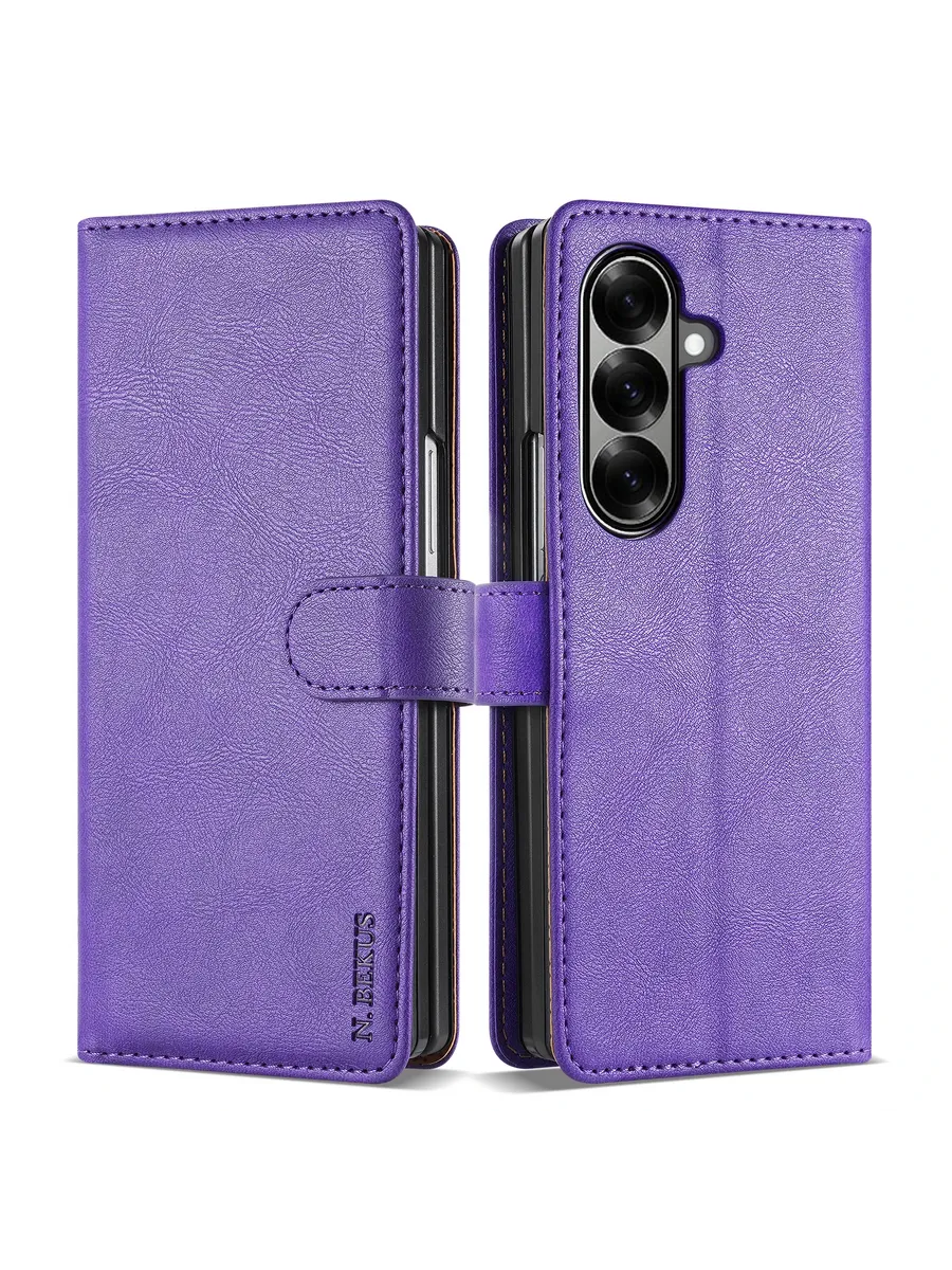 Кожаный Чехол-кошелек Для Samsung Galaxy Z Fold Series С Gal