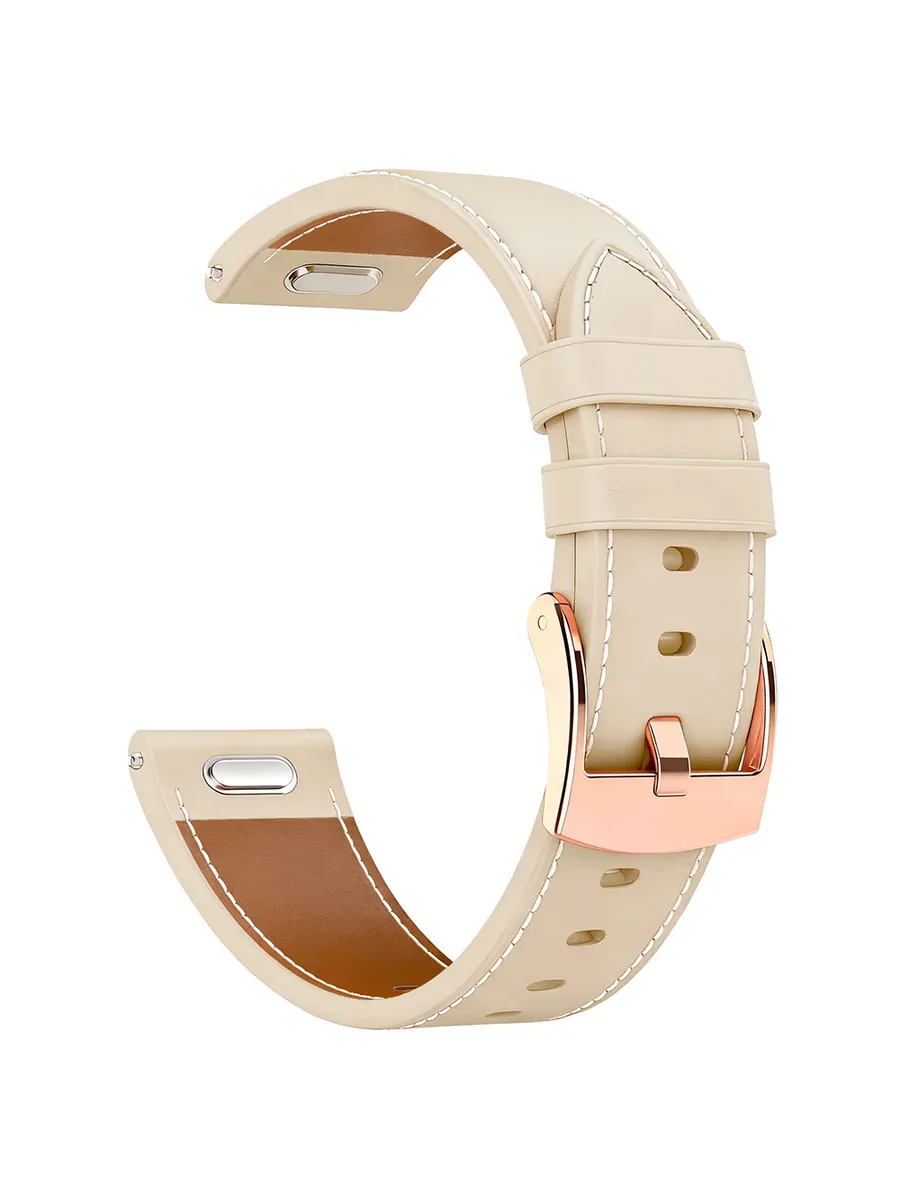 Garmin Venu4 41 мм ремешок из синтетической кожи 18 мм Бежев