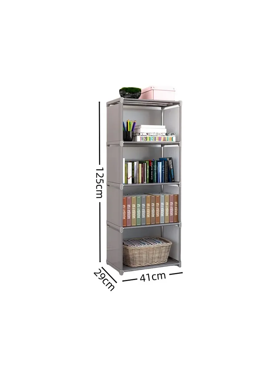 Многоярусная книжная полка 5 layer Grey